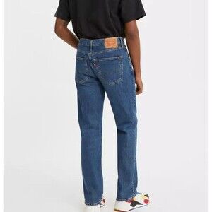 Levi's 514 Jeans 36x30 Straight Leg Stretch Blue Medium Wash Casual Denim